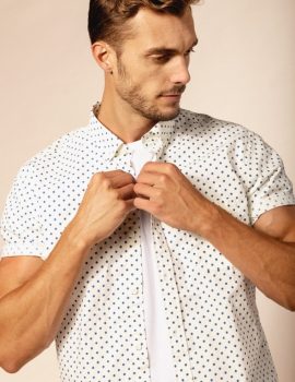 Chemise manches courtes Serge Blanco