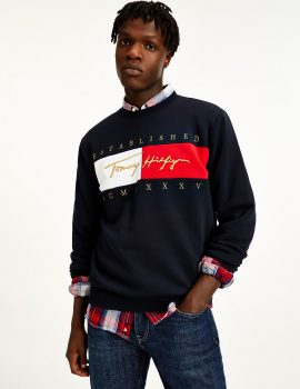 Sweat col rond Tommy Hilfiger