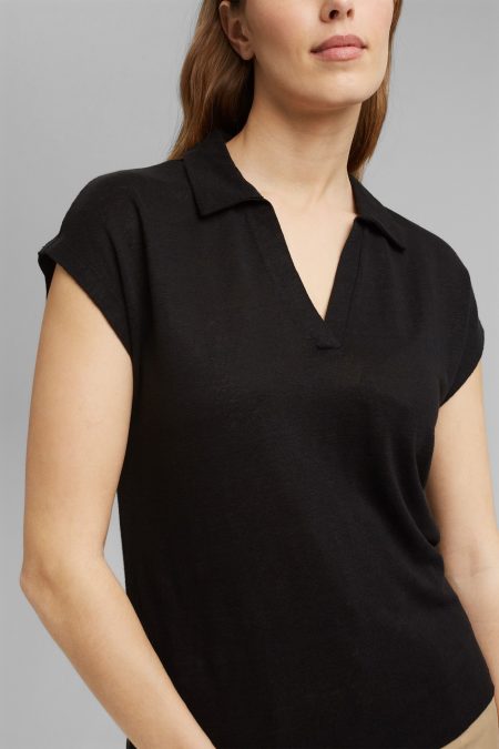 Tee-shirt à col polo Esprit