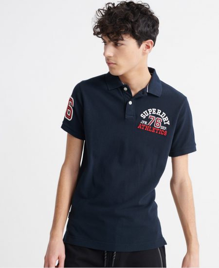 Polo manches courtes Super Dry