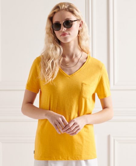 Tee-shirt col V Super Dry