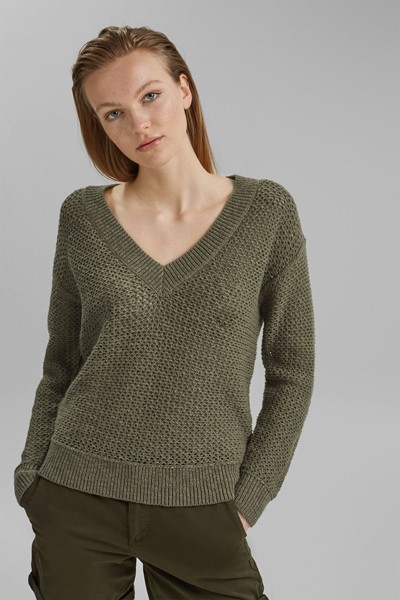 Pull col V Esprit