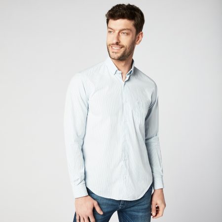 Chemise manches longues Homme Serge Blanco