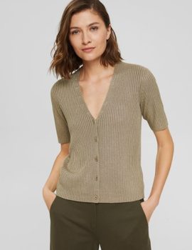 Cardigan à manches courtes Femme Esprit