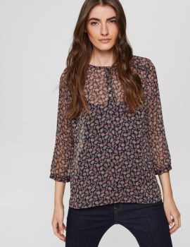 Blouse imprimé cachemire