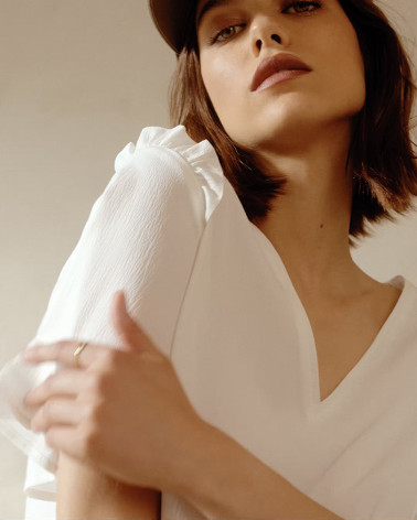 Blouse manches courtes Grace & Mila