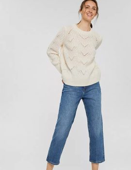 Pull-over col rond Esprit