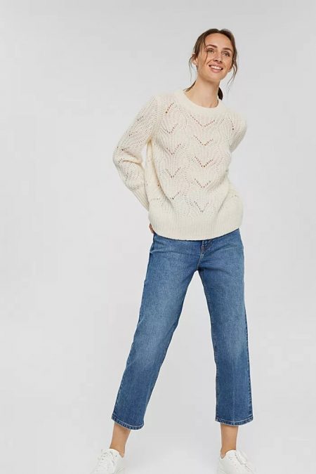 Pull-over col rond Esprit