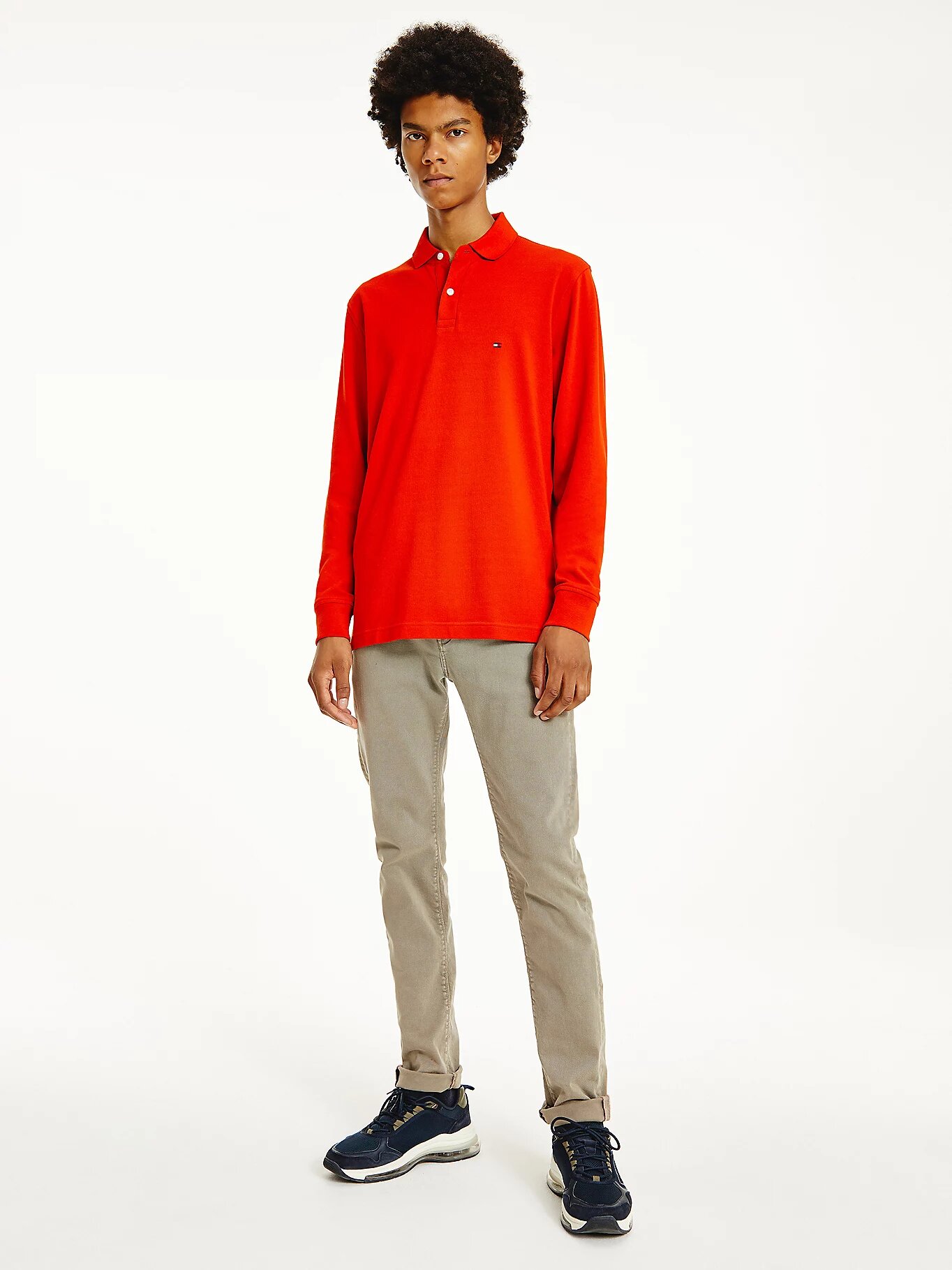 Polo manche on sale longue tommy