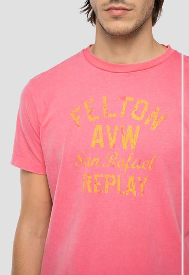 Tee-shirt en coton bio Replay