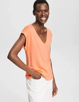 Tee-shirt col V Esprit