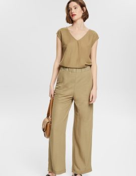 Tee-shirt col en V Esprit
