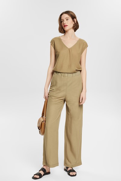 Tee-shirt col en V Esprit