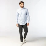 Chemise unie Serge Blanco
