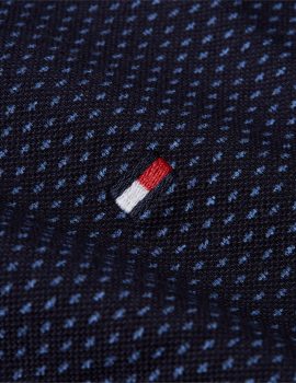 Polo micro motif Tommy Hilfiger