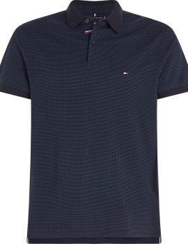 Polo micro motif Tommy Hilfiger