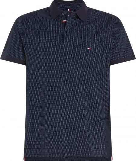 Polo micro motif Tommy Hilfiger