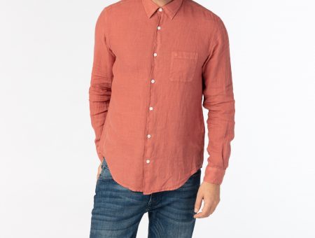 Chemise en lin Serge Blanco