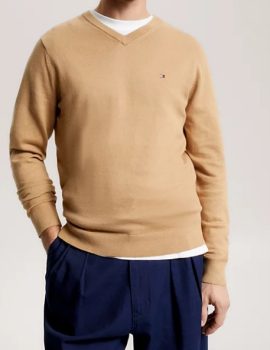 Pull col en V Tommy Hilfiger