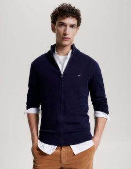 Cardigan Zippé Tommy Hilfiger