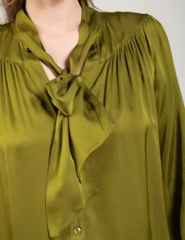 Chemise col lavallière Pako Litto